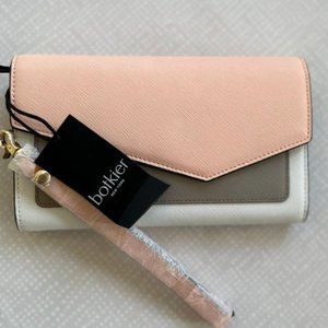 NWT Botkier Clutch - Pink and White